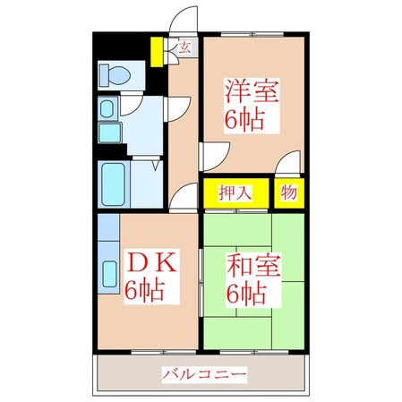 パストラール　Ⅱの物件間取画像